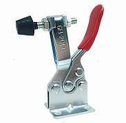 Будівництво та ремонт виробництво меблів Прижим шарнирно-рычажный горизонтальный 201B 90 кг для столярных и слесарных работ