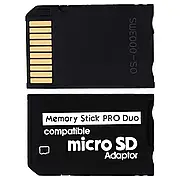 Кардридери карти пам'яті перехідники Адаптер MicroSD TF Memory Stick Pro Duo для PSP камер та пристроїв Sony Польща