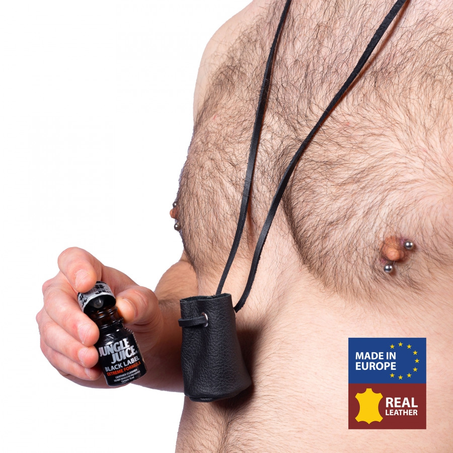 Шкіряний мішечок-підвіска для попперса (Aroma), фото 1