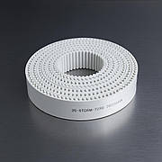 Механіка Ремінь поліуретановий посилений GT2 зі сталевим осердям 1 м х 6 мм для 3D-принтера та ЧПУ Польща