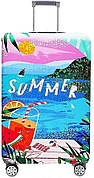 Сумки гаманці кредитниці Чохол для дорожньої валізи на валізу захисний 25-28" L Summer2 Польща