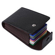 Сумки гаманці кредитниці Кредитниця картхолдер візитниця портмоне 11 відділень 12x7см екошкіра Польща