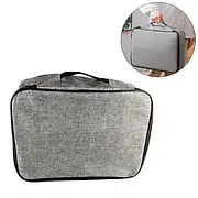 Туризм і кемпінг Сумка-органайзер для документів та паперів 37×27×10 см дорожня сірий Польща