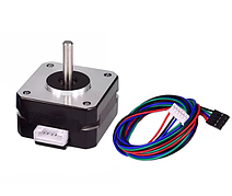 Двигуни контролери Кроковий двигун NEMA17 0.7A 17HS4023 для 3D-принтера ЧПУ станка та точного позиціювання Польща