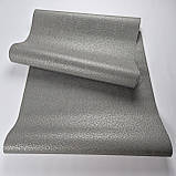 Шпалери вінілові на флізеліні 0.53 × 10.05 м Marburg 55441, сірі — для спальні, вітальні, коридору, фото 4