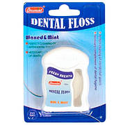 Особиста гігієна догляд за тілом Зубна нитка 50м щільна воскована м'ятна ORAMINT Польща