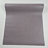 Шпалери вінілові на флізеліні 0.53 × 10.05 м Marburg 55439, сірі з фіолетовим — для спальні, вітальні, коридору, фото 4