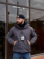 Тактическая зимняя курточка Call Dragon серая, армейская теплая куртка серая, куртка мужская зимняя зсу qo823