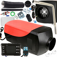 Автономний дизельний обігрівач | BULL-TECH BT-001E | 12 кВт | Webasto-тип | LCD-дисплей | таймер | Bluetooth | пульт ДК