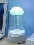 Настільний портативний нічник медуза з вбудованою Bluetooth колонкою MAX-113, фото 4