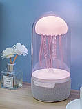 Настільний портативний нічник медуза з вбудованою Bluetooth колонкою MAX-113, фото 5