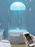 Настільний портативний нічник медуза з вбудованою Bluetooth колонкою MAX-113, фото 6