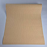 Шпалери вінілові на флізеліні 0.53 × 10.05 м Marburg 55360, жовто-персикові — для спальні, вітальні, кухні, фото 3