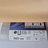 Шпалери вінілові на флізеліні 0.53 × 10.05 м Marburg 55360, жовто-персикові — для спальні, вітальні, кухні, фото 6