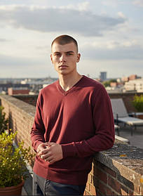 Чоловічий светр оптом, M-3XL рр., № 804-5