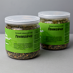 Японський зелений чай з чайною брунькою і рисом “Генмайча” у банці 60 г