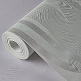 Шпалери вінілові на флізеліні 0.53 × 10.05 м Marburg 55221, світло-зелені — для спальні, вітальні, кухні, фото 4