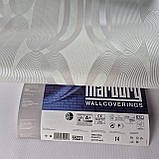 Шпалери вінілові на флізеліні 0.53 × 10.05 м Marburg 55221, світло-зелені — для спальні, вітальні, кухні, фото 6