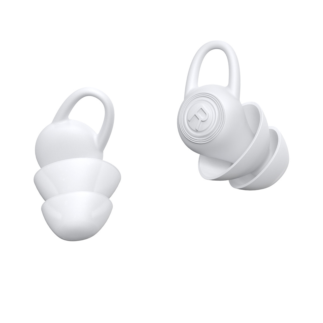 Беруші для сну та роботи силіконові багаторазові Bluedio NE -40 дБ White, Gp, фото 1