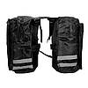 Велосипедна сумка на багажник 30 л KLERICER JH-10 Black, Gp, фото 2