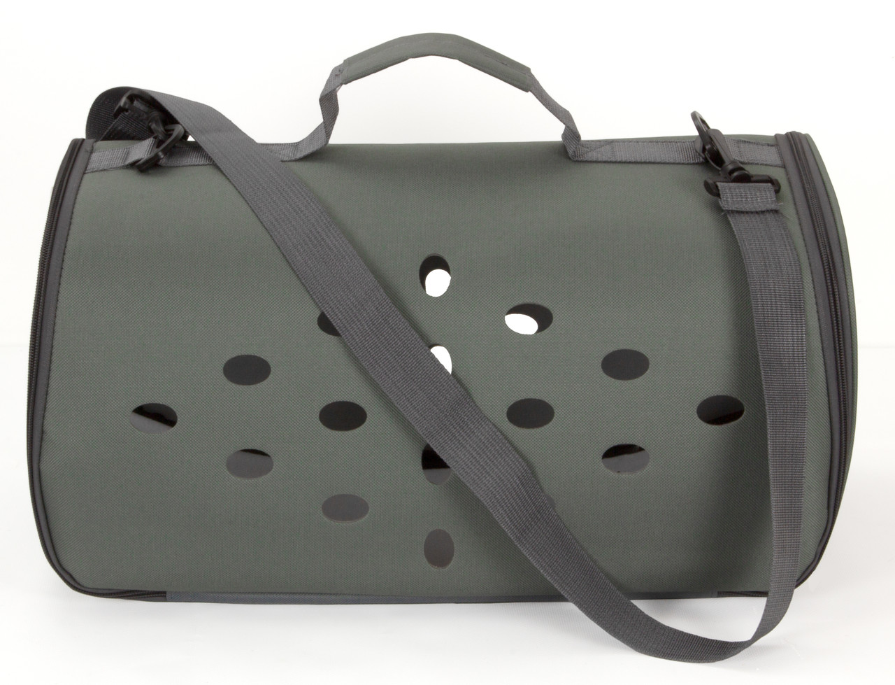 Сумка для перенесення котів та собак 48x26x25 см CosmoPet CP-12 Gray, Gp, фото 1