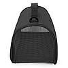 Сумка для перенесення котів та собак 48x26x25 см CosmoPet CP-12 Black, Gp, фото 5