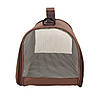 М'яка переноска для кота CosmoPet CP-12 дорожня сумка 48x26x25 см Brown, Gp, фото 5