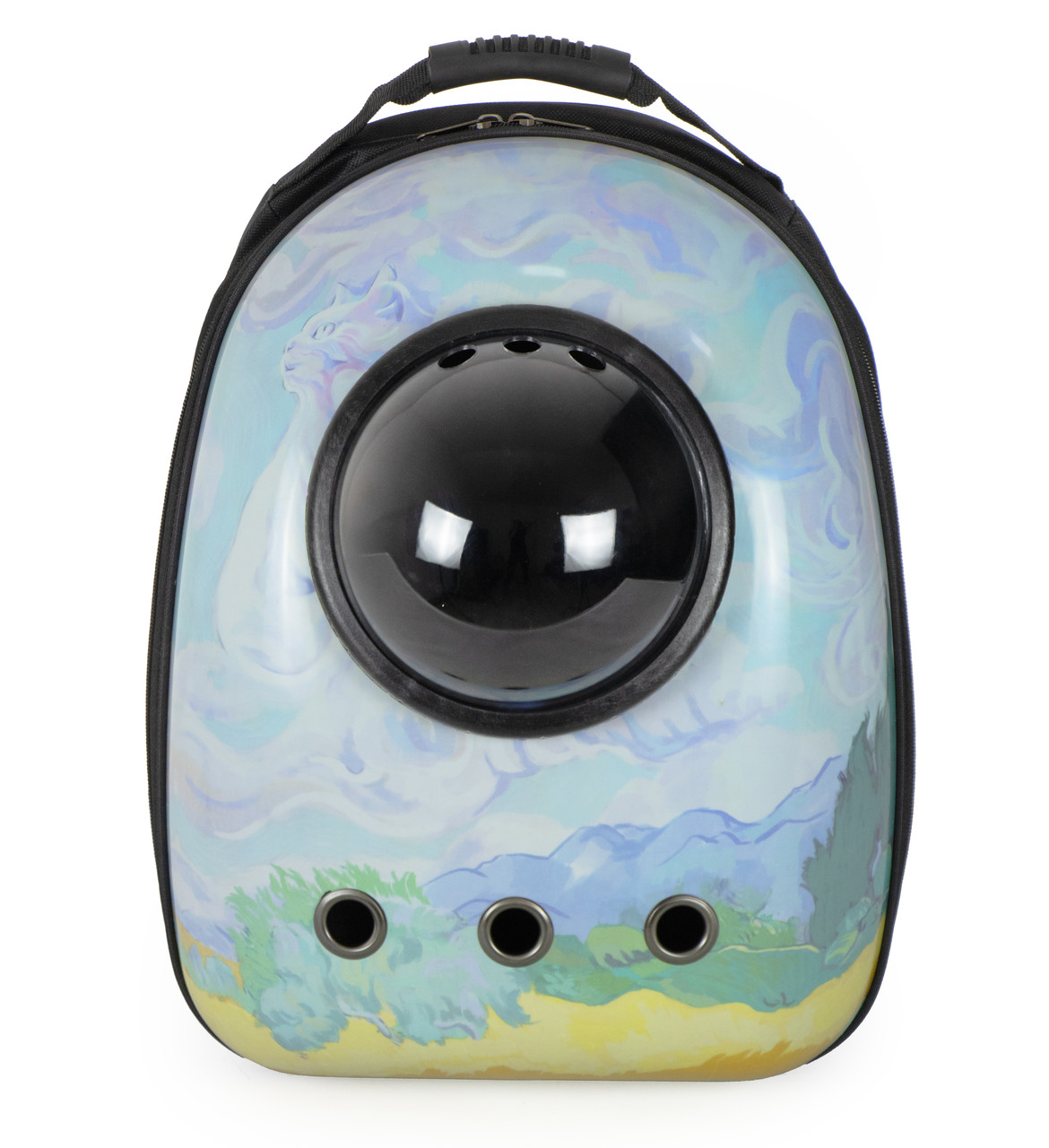 Рюкзак з ілюмінатором для кішок CosmoPet CP-87 Блакитне небо, Gp, фото 1