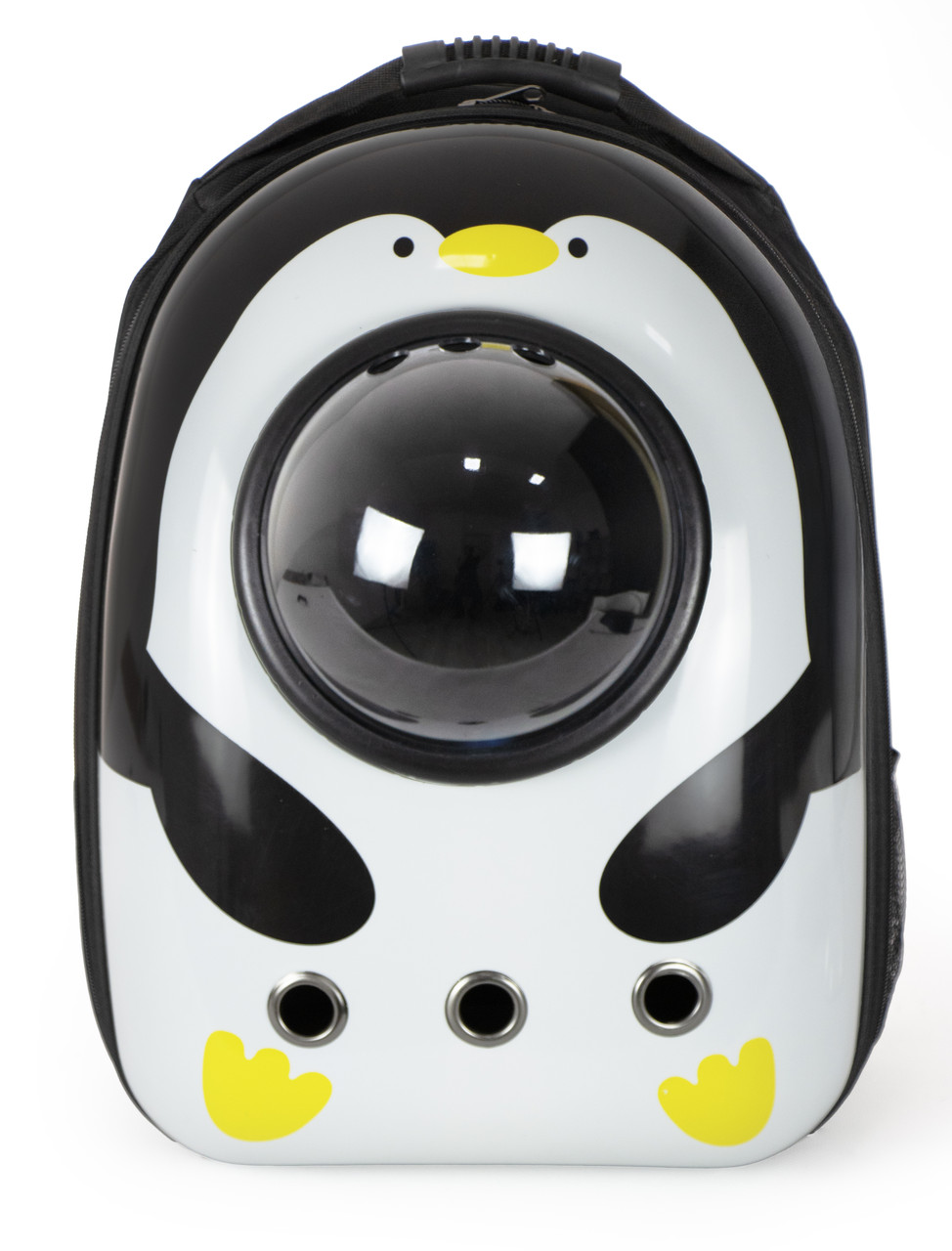 Рюкзак для перенесення котів та собак з ілюмінатором CosmoPet CP-87 Пінгвін, Gp, фото 1