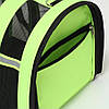 Сумка перенесення для котів та собак L 48x27x25 см CosmoPet CP-46 Green, Gp, фото 9