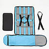 Сумка перенесення для котів та собак L 48x27x25 см CosmoPet CP-46 Blue, Gp, фото 6