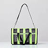 Сумка перенесення для котів та собак M 41x25x23 см CosmoPet CP-46 Green, Gp, фото 2