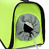 Сумка переноска для котів та собак L 52x22x29 см CosmoPet CP-11 Green, Gp, фото 4