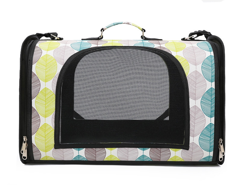 Сумка переноска для гризунів котів собак 33x24x23 см CosmoPet CP-48 (M) Green, Gp, фото 1