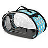 Сумка переноска для котів та собак 34x20x20 см (S) CosmoPet CP-21 Blue, Gp, фото 2