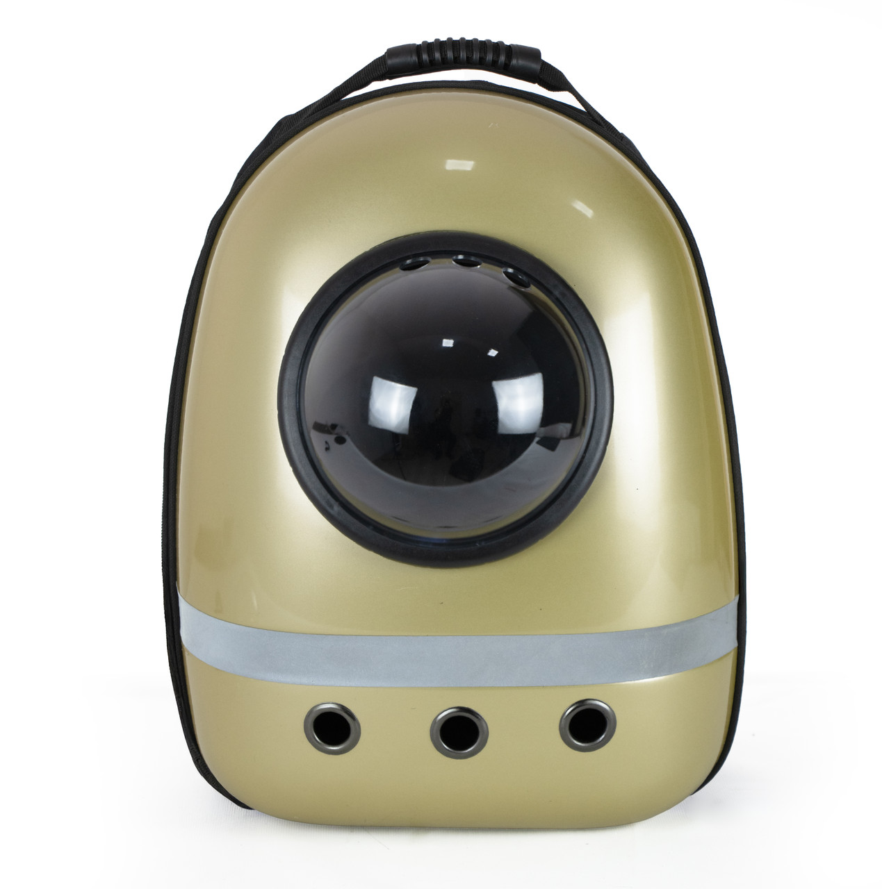 Рюкзак для перенесення котів та собак з ілюмінатором CosmoPet CP-87 Золотий, Gp, фото 1