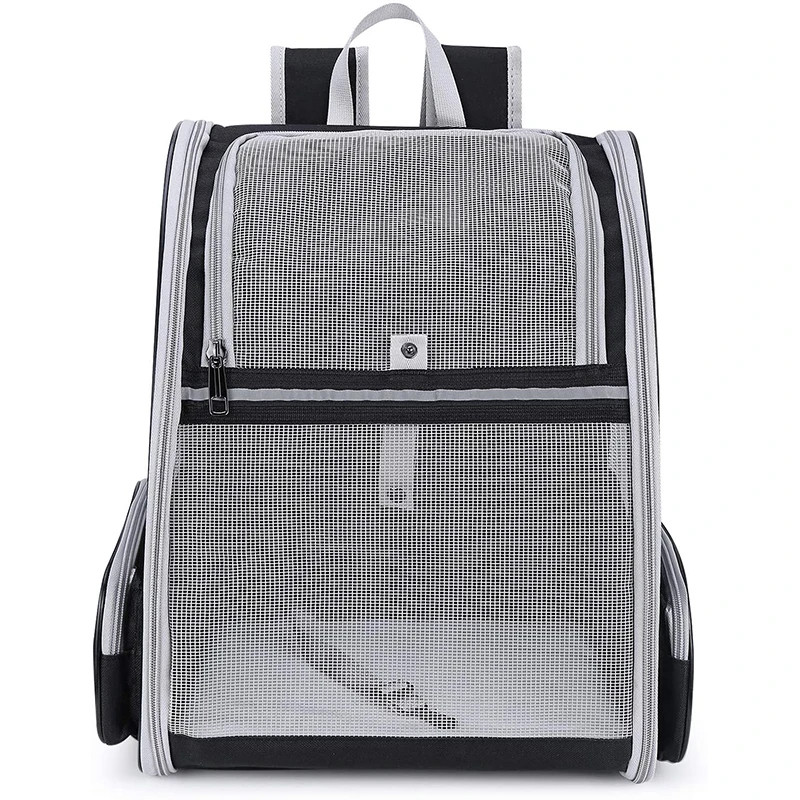 Рюкзак-переноска для котів та собак 41х28х35 CosmoPet CP-42 Black, Gp, фото 1