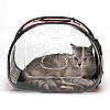 Сумка переноска для котів та собак 40x30x27 см (L) CosmoPet CP-21 Pink, Gp, фото 8