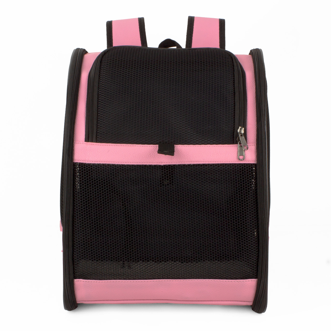 Рюкзак-переноска для котів та собак 41х32х29 см CosmoPet CP-27 Pink, Gp, фото 1