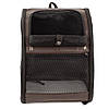 Рюкзак-переноска для котів та собак 41х32х29 см CosmoPet CP-27 Dark Brown, Gp, фото 4