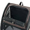 Рюкзак-переноска для котів та собак 41х32х29 см CosmoPet CP-27 Dark Brown, Gp, фото 6