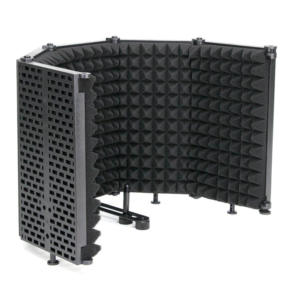 Акустичний екран для мікрофона Manchez 5P (5 секцій) звукоізоляційний пластиковий, Gp, фото 1