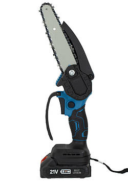 Акумуляторна ланцюгова пилка 6" 21V у кейсі / кущоріз, Gp
