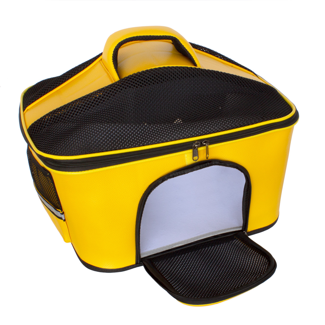 Сумка - переноска для котів та собак 50x35x35 CosmoPet CP-34 Yellow, Gp, фото 1