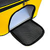 Сумка - переноска для котів та собак 50x35x35 CosmoPet CP-34 Yellow, Gp, фото 6