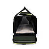 Сумка переноска для котів та собак 78x47x29 см CosmoPet CP-05 (L) Grey-Green, Gp, фото 5