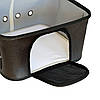 Сумка - переноска для котів та собак 50x35x35 CosmoPet CP-34 Dark Brown, Gp, фото 6