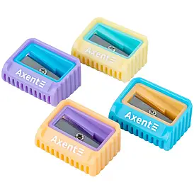 Точилка для олівців Axent Swift 1165-A, асорті кольорів