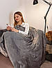 Електроковдра (плед) (9 режимів) Warm Home 180x130 WH-1813 Grey, Gp, фото 2