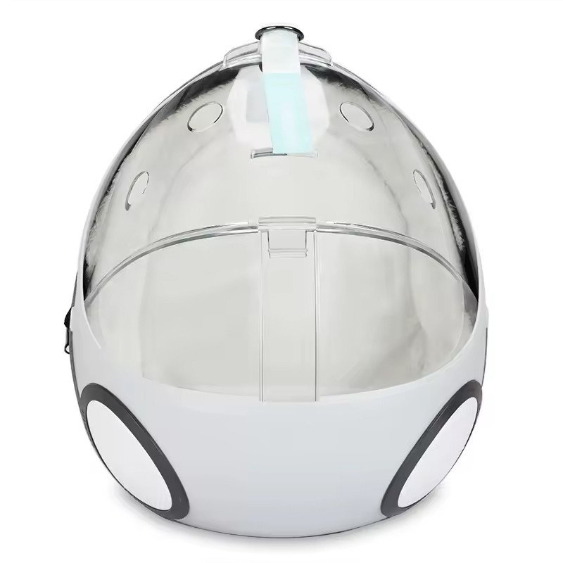 Рюкзак-переноска + лежак для котів та собак 44x35x32 см CosmoPet CP-29 White, Gp, фото 1